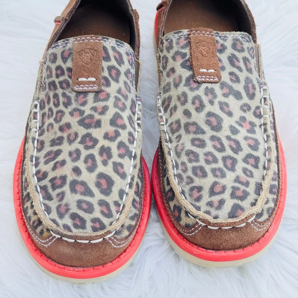 Kids Ariat Leopard Print Cruisers